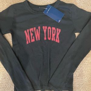 NWT Brandy Melville graphic long sleeve